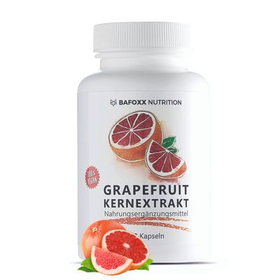 BAFOXX Nutrition High-Dose Grapefruit Seed Extract Capsules, 120 Count