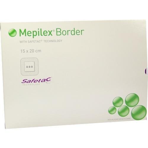 MEPILEX Border Foam Dressing 15 x 20 cm, 10 pcs.
