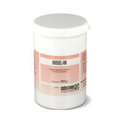 Biosel-HK Powder, 500 g, Supplementary Feed for Dogs & Cats