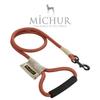MICHUR Carola Vintage-Style Nylon Dog Leash, Brown view 3