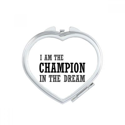 DIYthinker “I Am the Best Man in the Dream Heart” Compact Makeup Mirror