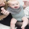 Baby's Only Baby Bandana Sun - Classic Pink/Baby Pink view 3