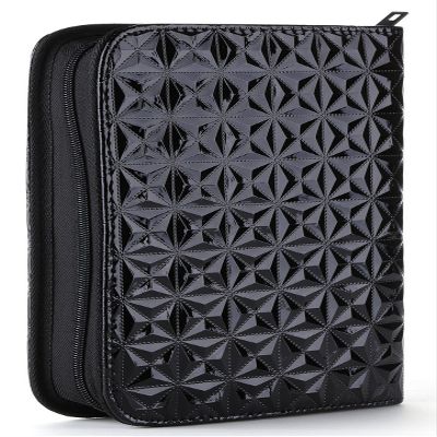 PERFEHAIR Large Hairdressing Scissors Holder Case, Black PU Leather