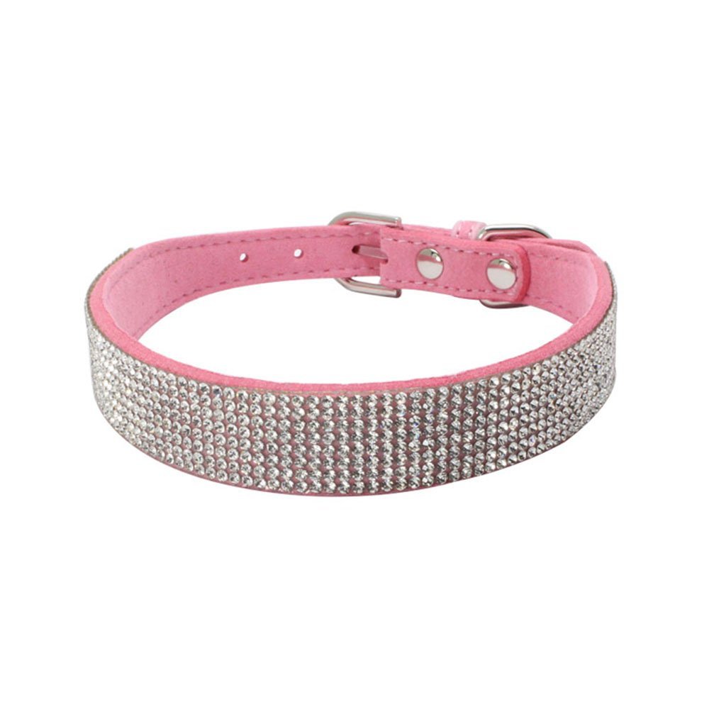 Newtensina Fashion Dog Collar with Diamond Bling