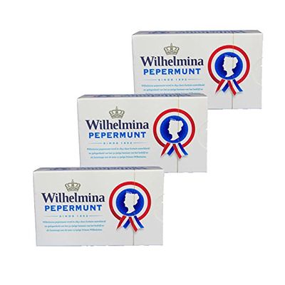 3 x Fortuin Wilhelmina Peppermint 100 g