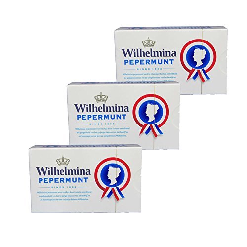 3 x Fortuin Wilhelmina Peppermint 100 g