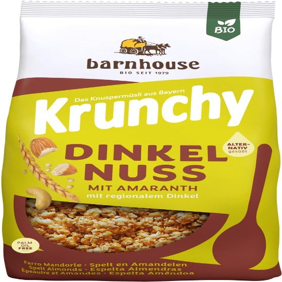 Krunchy Spelt-Nut with Amaranth 2 x 375 g