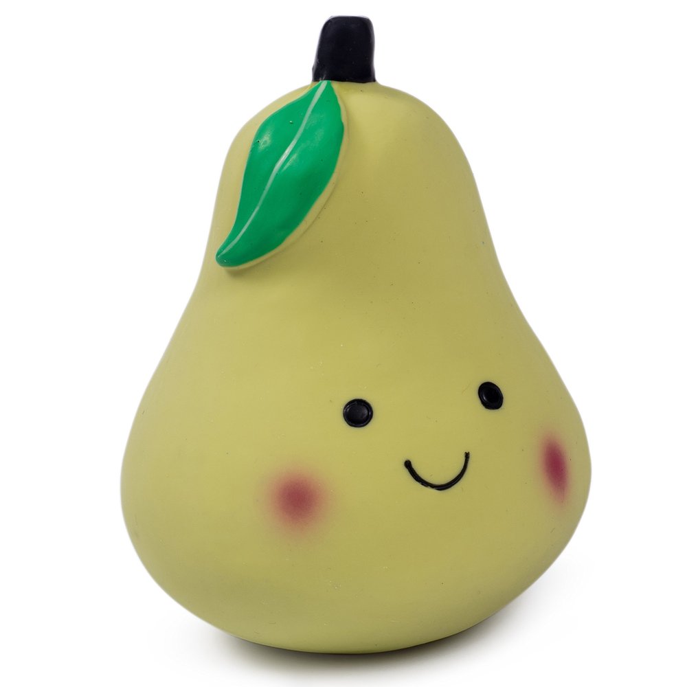 Petface Latex Pear Dog Toy, Large