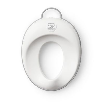 BABYBJÖRN Toilet Training Seat, White/Gray