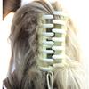 FRCOLOR Long Messy Curly Ponytail Extension with Flat Claw Clip view 4