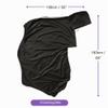 Bramble Universal Mobility Scooter Poncho with Hood and Clear Window view 4