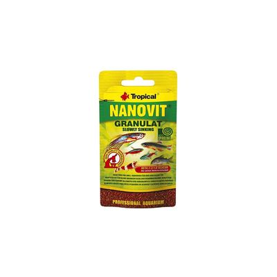 Tropical Fish Food, Nanovit Granules, 10g
