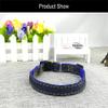 Newtensina Fashion Dog Collar - Comfortable Soft Denim - Blue - XL view 4