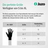 Juzo Compression Stocking Donning Gloves, Mint Green-Grey, Size XL/11 view 4