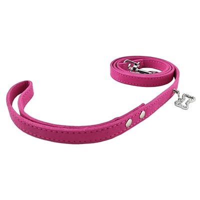 Newtensina Soft Microfiber Dog Leash for Small Dogs - 4ft