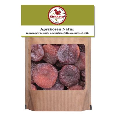 Eichkater Natural Sun-Dried Apricots, Unsulfured, 2-Pack (2 x 750 g)