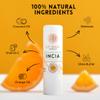 Incia Orange Lip Balm – Natural, Vegan, Intensive Care for Dry Lips, Organic Formula, Dermatologically Tested, Moisturizing view 3