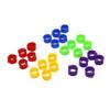 Livecity 100 Pcs 8 mm Identification Rings for Birds (Red) view 2