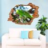 nikima 093 Chameleon on Branch Wall Decal – Wall Hole view 3