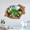 nikima 093 Chameleon on Branch Wall Decal – Wall Hole view 4