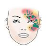 Shamrock Makeup Stencil view 2