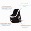 Balto Neck Eco E-Collar Alternative, Dog Recovery Collar, Padded Dog Cone, Before/After Surgery, Protects Wounds and Rashes, Body Protection Only (Large) view 2
