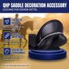 QHP Horse Saddle Decoration with Glitter and Elastic Straps view 2