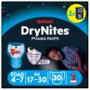 Huggies DryNites Spider-Man Pajama Pants, 4–7 Years, 30 per Pack view 1
