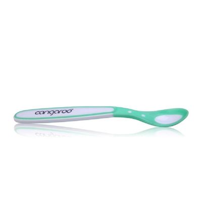 Moni F1275 Temperature-Sensitive Baby Spoon, Soft Silicone