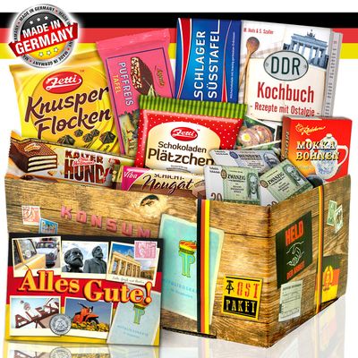East German Chocolate Gift Package for Men’s Birthdays
