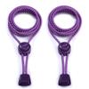 SCHNURRLIE Elastic Shoelaces, No-Tie Quick-Lacing System, Kids and Adults, 1 Pair, Purple view 1