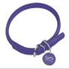 CHAPUIS SELLERIE Glamour Collar for Dogs/Cats, Adjustable, Round, Leather view 1