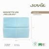Sovie HOME Light Blue Linclass Airlaid Napkins, 16 x 16 in, 1/4 Fold, 12 Count view 2