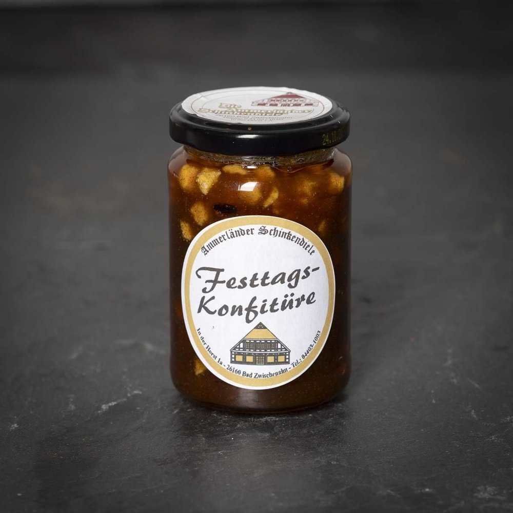 Holiday Extra Jam, Apple with Cinnamon & Vanilla, 250 g