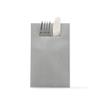 Sovie HOME Gray Linclass Airlaid Cutlery Napkins, 40 x 40 cm, 1/8 Fold, 12 Count view 1