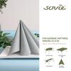 Sovie HOME Gray Linclass Airlaid Cutlery Napkins, 40 x 40 cm, 1/8 Fold, 12 Count view 4