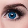 Matlens EOS J-203 Blue Circle Lenses with Prescription -3.75, 2 Lenses, Case and 50 ml Solution view 2