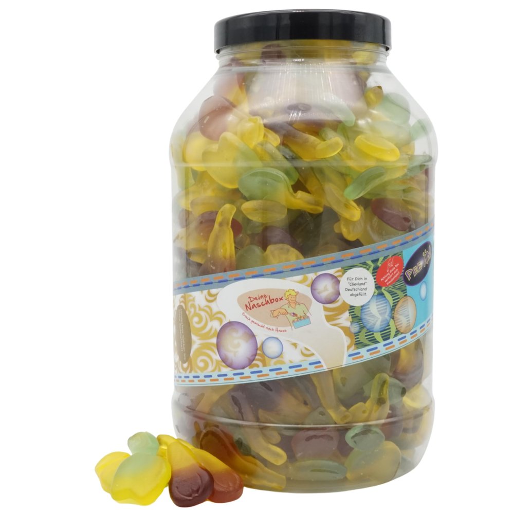 Your Treat Box | Sugar-Free Apple & Pear Gummies | 3 kg Mega Pot | XXL Bulk Pack for Parties, Candy Bars & Gifting | Juicy, Fruity & Sweet