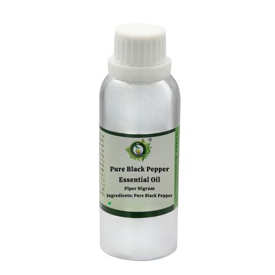 R V Essential Pure Black Pepper Essential Oil, 630 ml (21 oz) - Piper nigrum