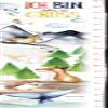Close Up Height Chart Poster for Kids' Room, Girls & Boys, 30 x 91.5 cm, Plus Bora Bora Beach Poster view 1