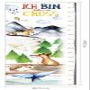 Close Up Height Chart Poster for Kids' Room, Girls & Boys, 30 x 91.5 cm, Plus Bora Bora Beach Poster view 3