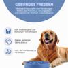 Outward Hound Large Slow Feeder Dog Bowl, Blue view 2