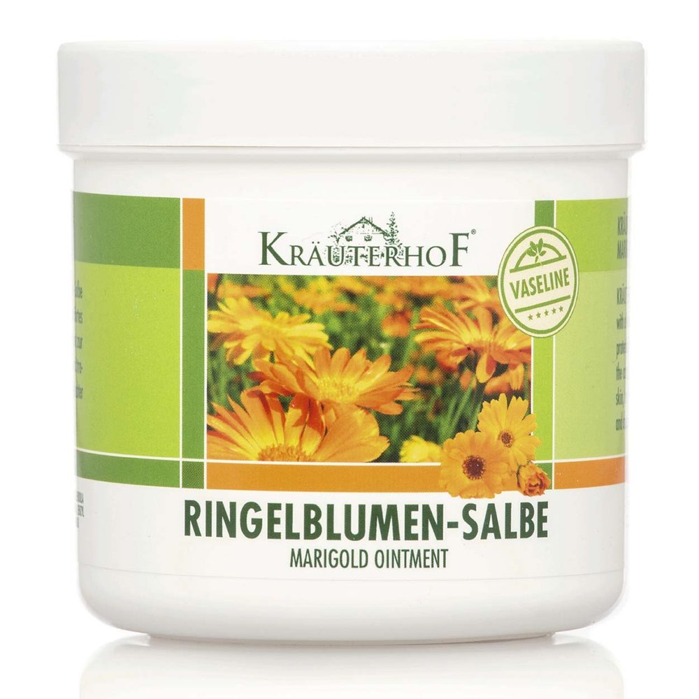 Kräuterhof 5-Pack Calendula Ointment with Vaseline, 5 x 250 ml