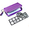 FingerAngel Nail Stamping Plate Holder, 24 Slots, Purple view 2