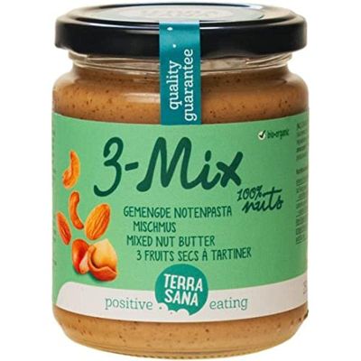 TerraSana 3-Mix Nut Butter, Peanut-Free, 250 g