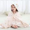 CASA Baby Hooded Bath Towel, Microfiber, Warm and Cozy, 120 x 60 cm view 2
