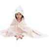 CASA Baby Hooded Bath Towel, Microfiber, Warm and Cozy, 120 x 60 cm view 3