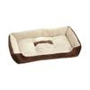 MISSMAO Dog Bed, Dog Cushion, Dog Blanket, Reversible, Outdoor, for Large Dogs, Coffee view 1