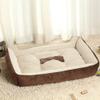 MISSMAO Dog Bed, Dog Cushion, Dog Blanket, Reversible, Outdoor, for Large Dogs, Coffee view 2