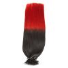 Natural Black/Red Ombre U-Tip Bonding Extensions, 100% Remy Human Hair, 150 x 1 g, 60 cm view 3